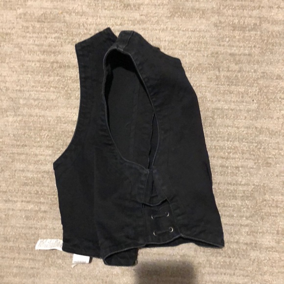 Jean Vest crop top - Picture 3 of 3